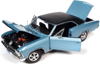 Chevrolet Chevelle SS 396 1966  Hardtop, light blue Auto World 1:18